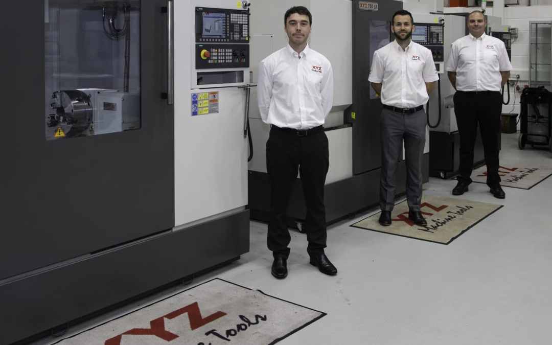 XYZ Machine Tools’ sales team continues to grow