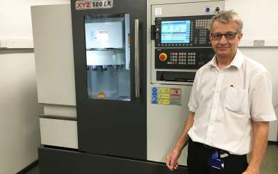 Landmark cancer centre benefits from gains made with XYZ vertical machining centre