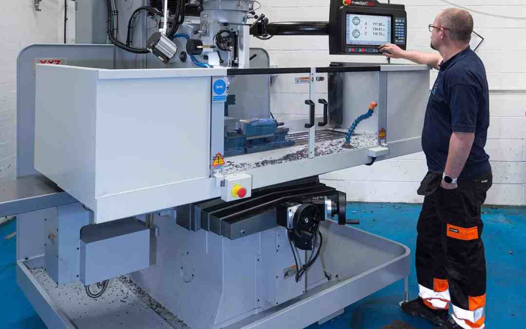 Time critical deliveries enhanced with XYZ ProtoTRAK mill
