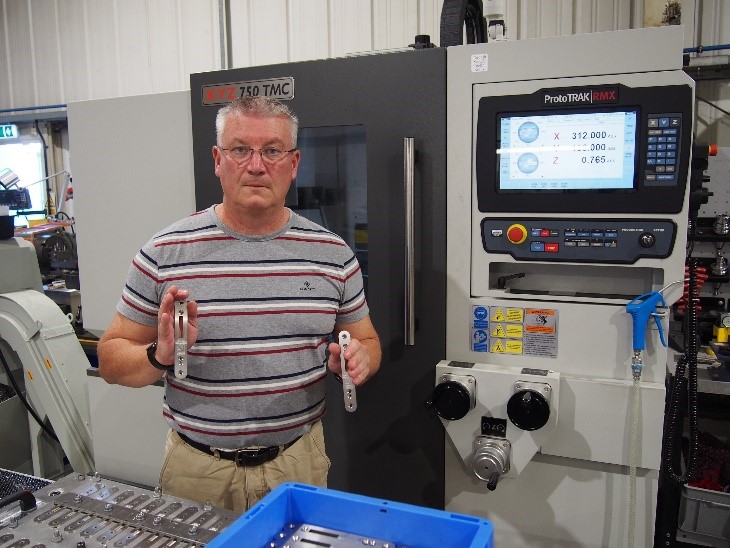 XYZ Machine Tools helps to keep vans safe.