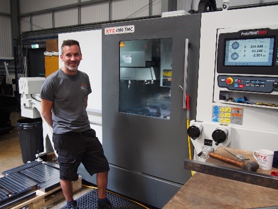 XYZ Machine Tools help PJ Innovations make lots of dough