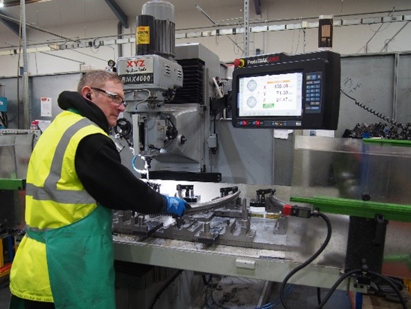 Mobility aid manufacturer uses XYZ Machine Tools