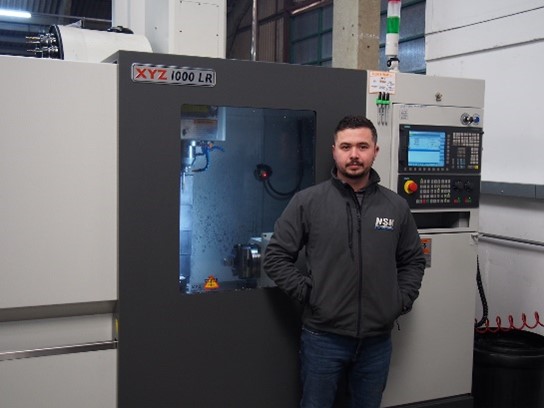 700% growth in three years in partnership with XYZ Machine Tools
