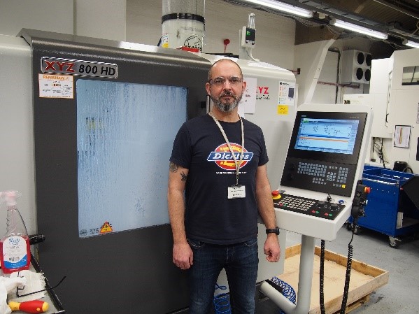 XYZ Machine Tools provides an economic solution for HEC Precision