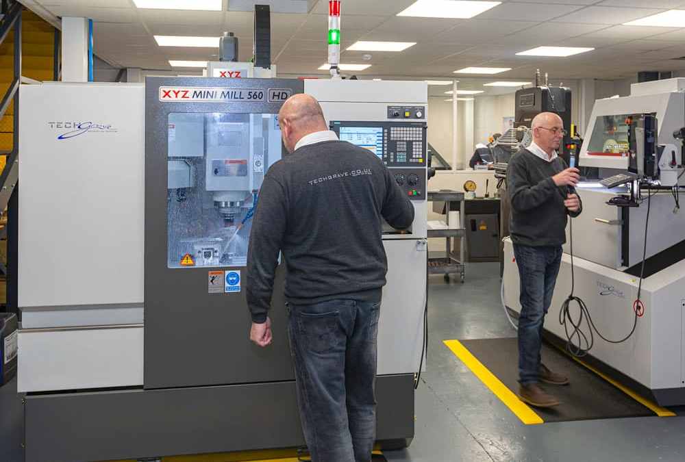 A machining need is turned into business opportunity at Techgrave