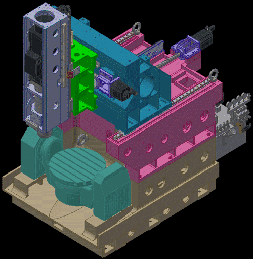 umc-5x-gantry-construction